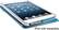 Alt View Standard 1. Logitech - Keyboard Folio Case for Apple® iPad® mini - Electric Blue.