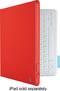Logitech - FabricSkin Keyboard Folio Case for Select Apple® iPad® Models - Mars Red Orange-Front_Standard