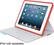 Alt View Standard 1. Logitech - FabricSkin Keyboard Folio Case for Select Apple® iPad® Models - Mars Red Orange.