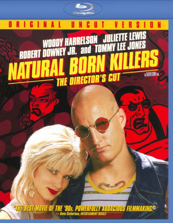  Natural Born Killers [Unrated] [Director's Cut] [Blu-ray] [1994]