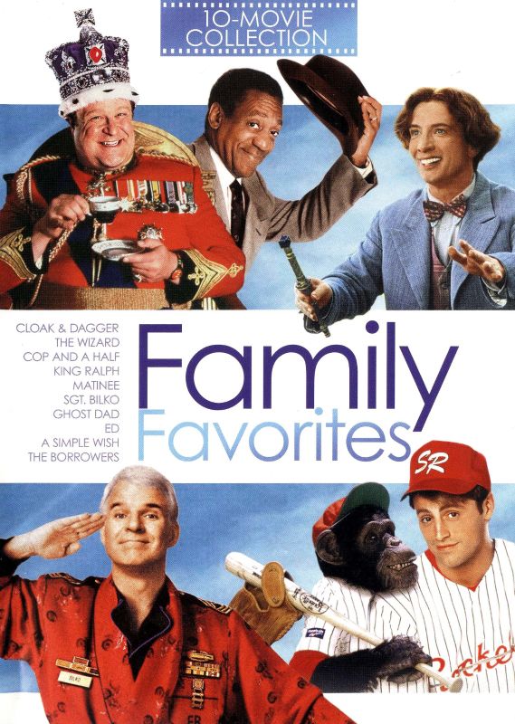  Family Favorites: 10 Movie Collection [3 Discs] [DVD]