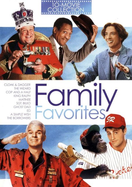Front Standard. Family Favorites: 10 Movie Collection [3 Discs] [DVD].