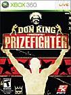 Front Detail. Don King Presents Prizefighter - Xbox 360.