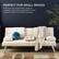 PERFECT FOR SMALL SPACES
Enhance any living space, large or compact, and enjoy cupholders in the center armrest for comfy lounging
*Ivory Color Shown