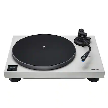 Front. Technics - Technics HiFi Bluetooth Turntable with Coreless Direct Drive Motor, Audiophile-Grade Cartridge and Precision Tonearm - Light Grey.