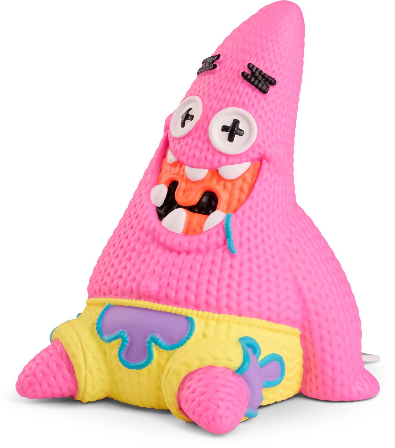 Alt View 1. Handmade by Robots - SpongeBob SquarePants - Patrick Star Blacklight Limited Edition Vinyl Figure – Handmade by Robots   - COLLECTIBLES - Multicolor.