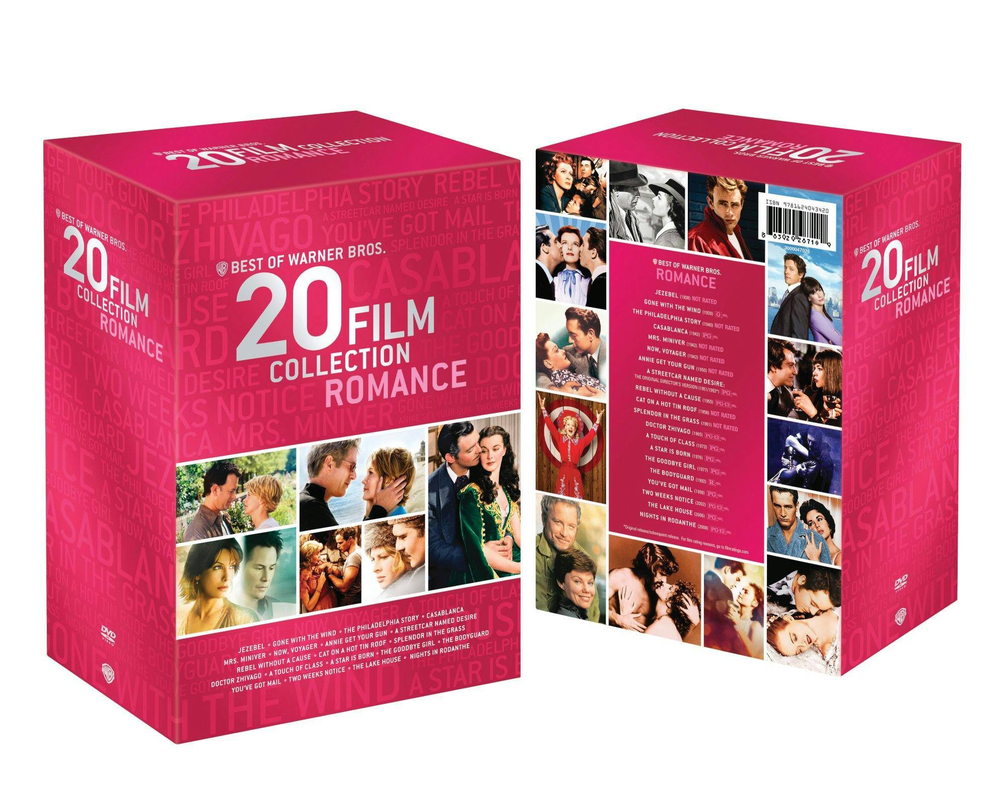 Angle. Best of Warner Bros. 20 Film Collection Romance (DVD Set) [DVD].