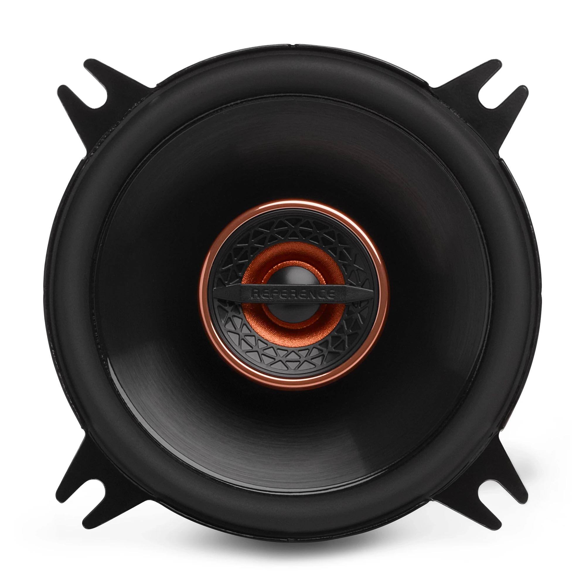 Alt View 1. Infinity - INFINITY REF407F 4” Two-way car audio speaker - Black.