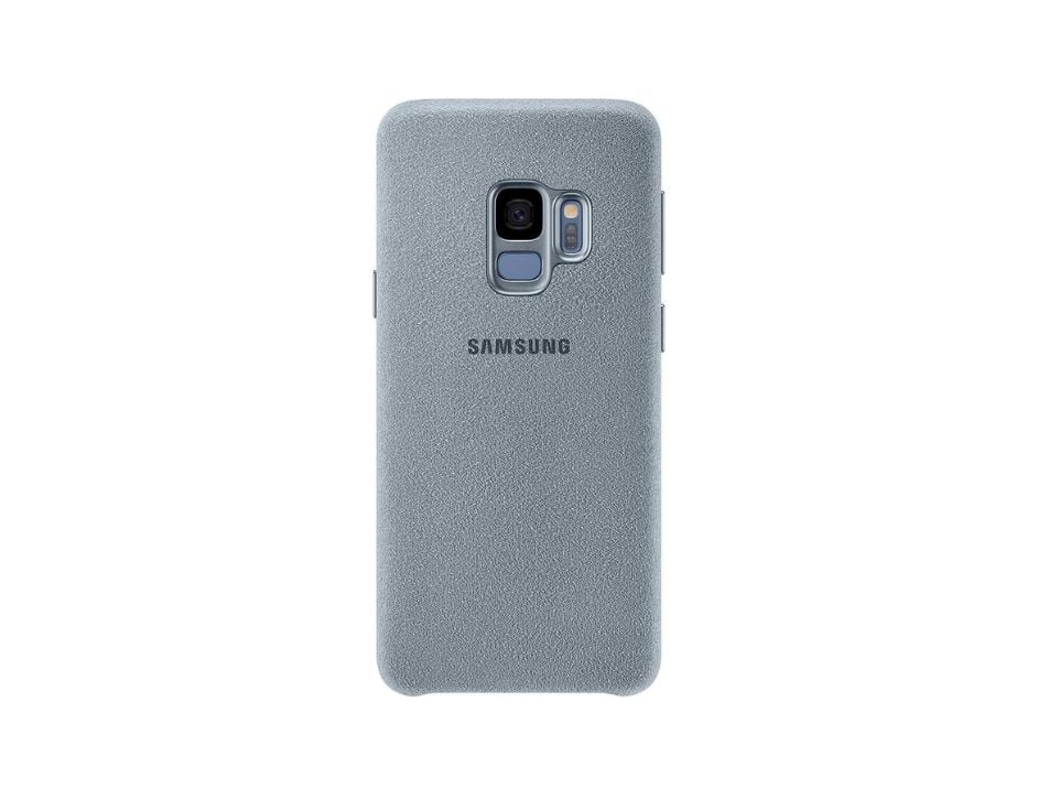 Samsung - Galaxy S9 Alcantara Cover I Color: - Pale Blue