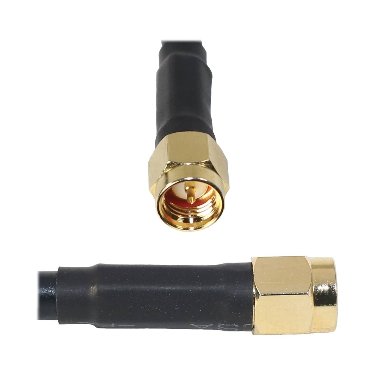 Alt View 2. Tram - Scanner Mini-Magnet Antenna VHF/UHF 800-1300 MHz SMA-Male Connector - Black.