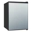 Equator-Midea - 2.4 Cu. Ft. Mini Fridge - Stainless Steel - Larger Front