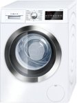 Front Zoom. Bosch - 2.2 Cu. Ft. 15-Cycle High-Efficiency Compact Front-Loading Washer - White/Chrome.