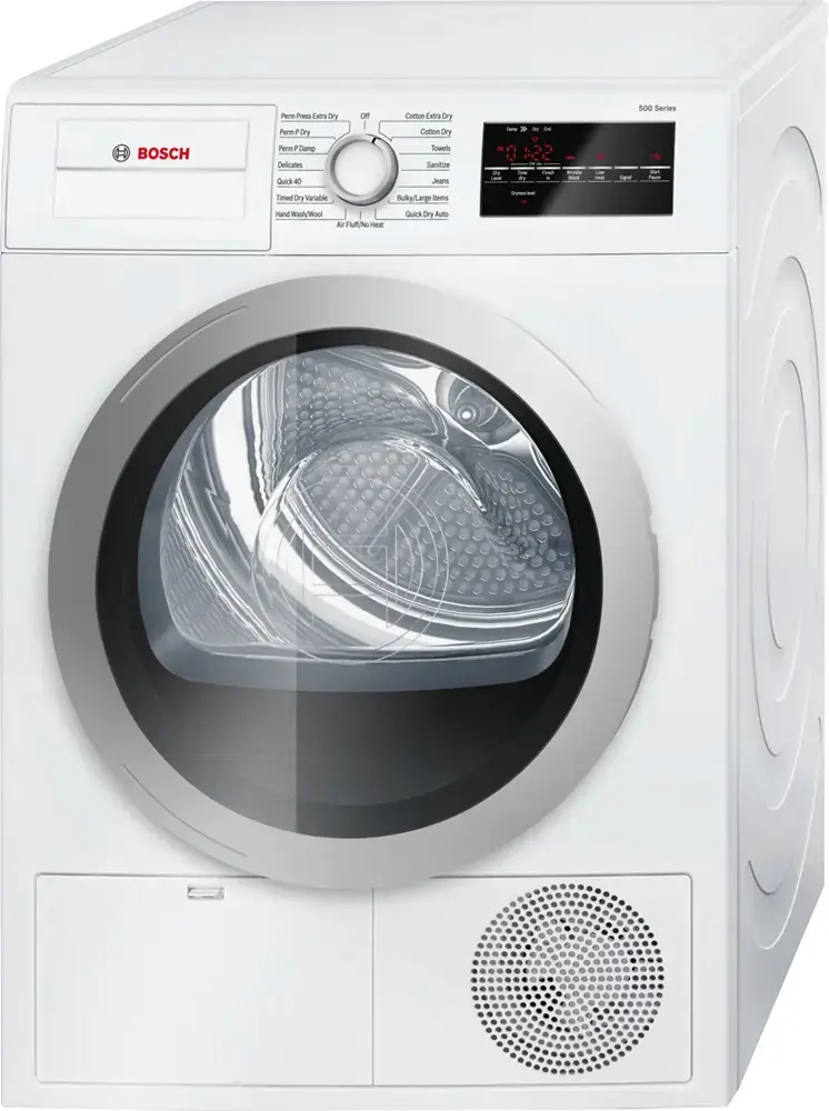 Bosch 500 Series 4.0 Cu. Ft. 15 Cycle High Efficiency Compact Electric ...