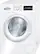 Front. Bosch - 300 series 2.2 Cu. Ft. 15-Cycle High-Efficiency Compact Front-Loading Washer - White.