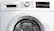 Alt View 2. Bosch - 300 series 2.2 Cu. Ft. 15-Cycle High-Efficiency Compact Front-Loading Washer - White.