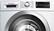 Alt View 2. Bosch - 500 series 2.2 Cu. Ft. 15-Cycle High-Efficiency Compact Front-Loading Washer - White/Silver.