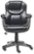 Front Standard. True Seating Concepts - Just Simple Leather Executive Chair - Black.