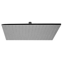 Alfi - Polished Chrome 16" Square Multi Color LED Rain Shower Head - Silver