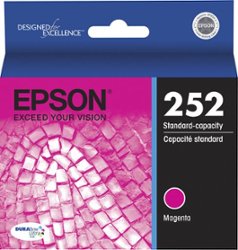 Epson - 252 Standard Capacity Ink Cartridge - Magenta - Front_Zoom