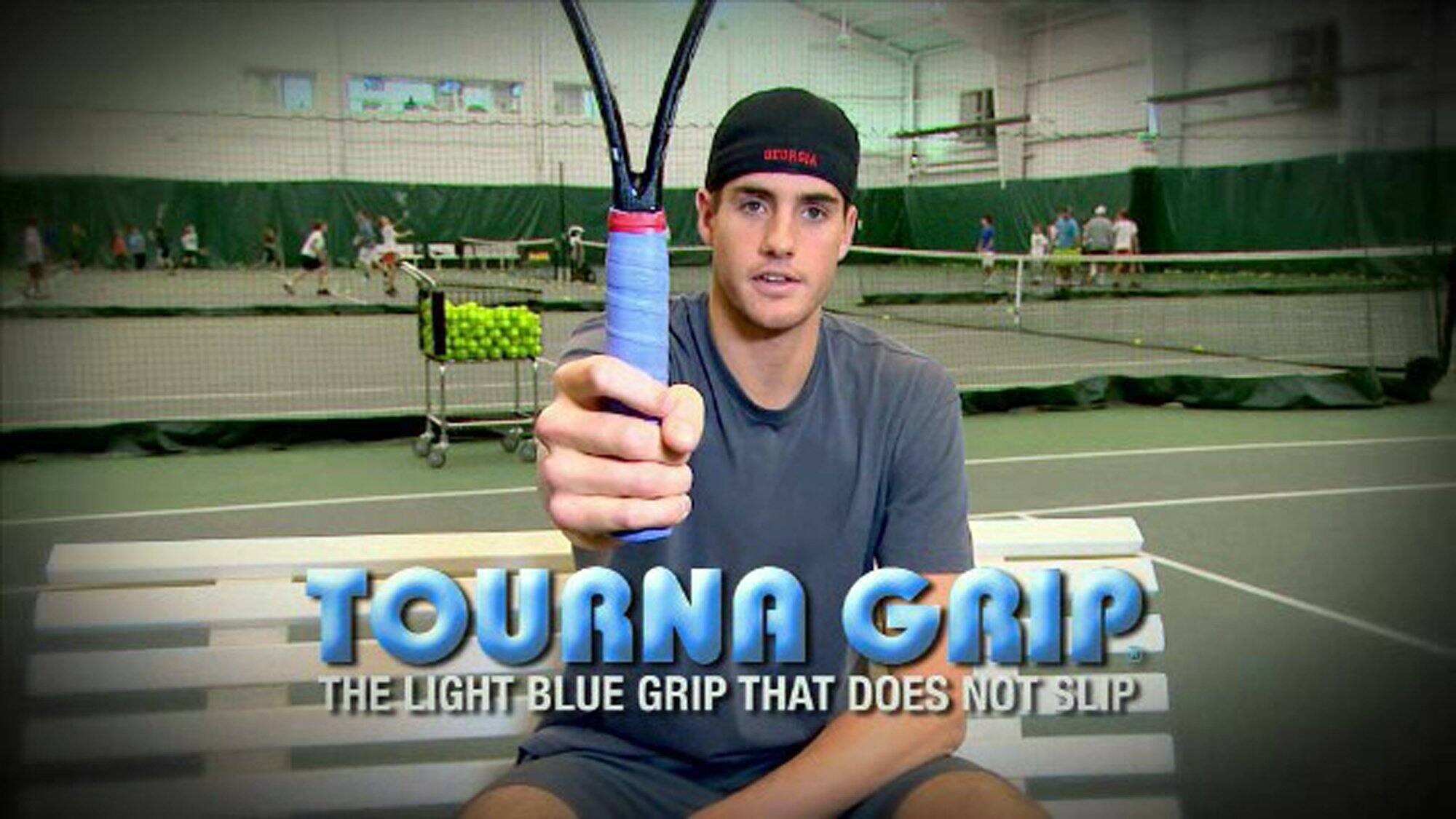 TOURNA GRIP  
THE LIGHT BLUE GRIP THAT DOES NOT SLIP