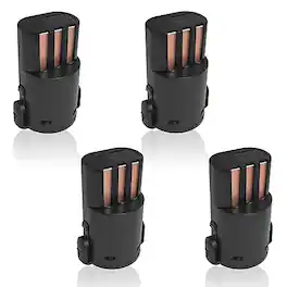 Vulpecula Spade - Replacement Battery Compatible with Wahl Professional Animal Arco and Arco SE Pet Clipper (4 Pack)