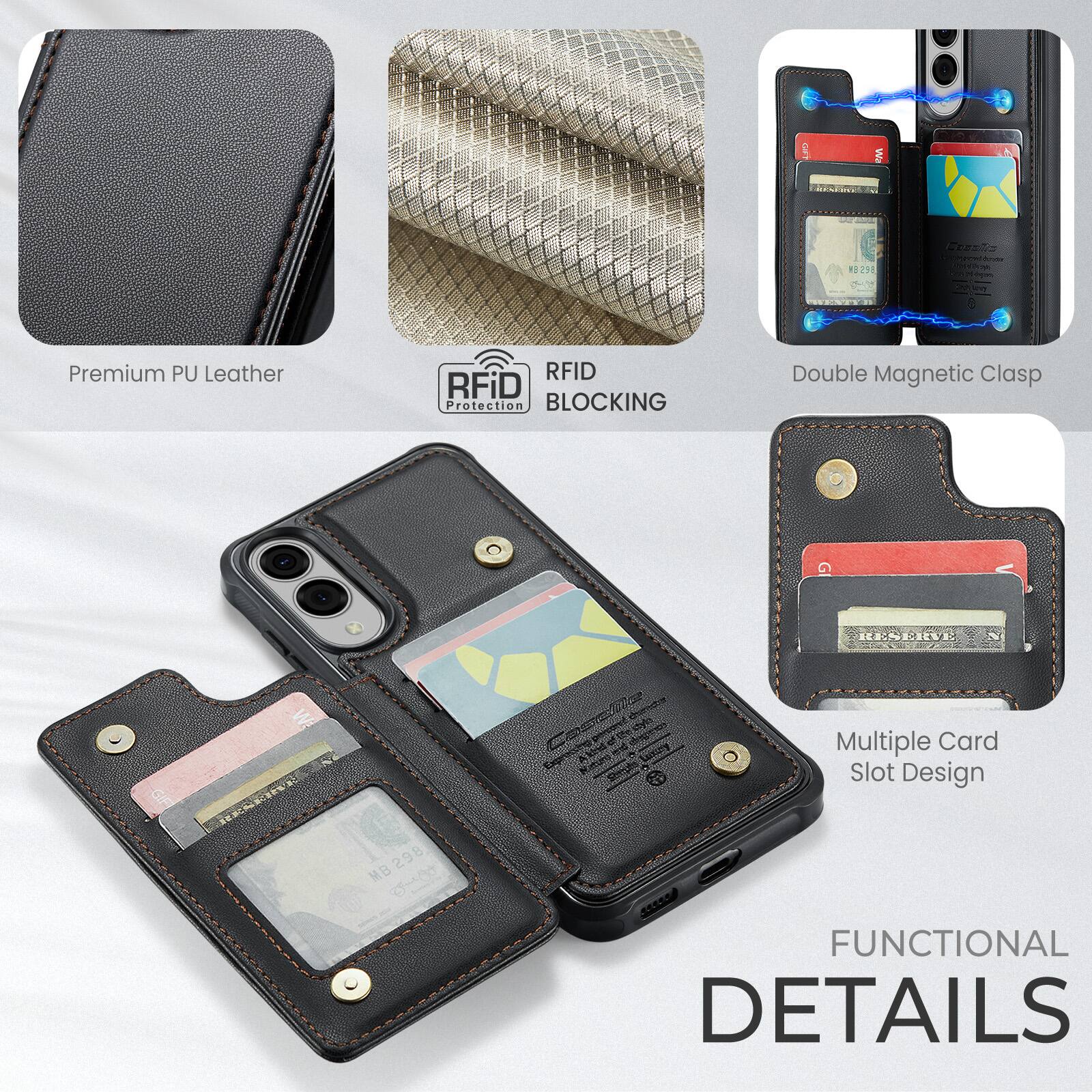 i OM Ceaste a 1 Premium PU Leather RFID RFiD Protection BLOCKING Double Magnetic Clasp RENEIVE CIF W ntoR 298 MB 300 nt_oanibe nothingto_anscrbe nothingto_rnribe Multiple Card Slot Design 55550A FUNCTIONAL DETAILS