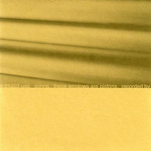 Sonna - These Windows Are Pistons  - COMPACT DISCS