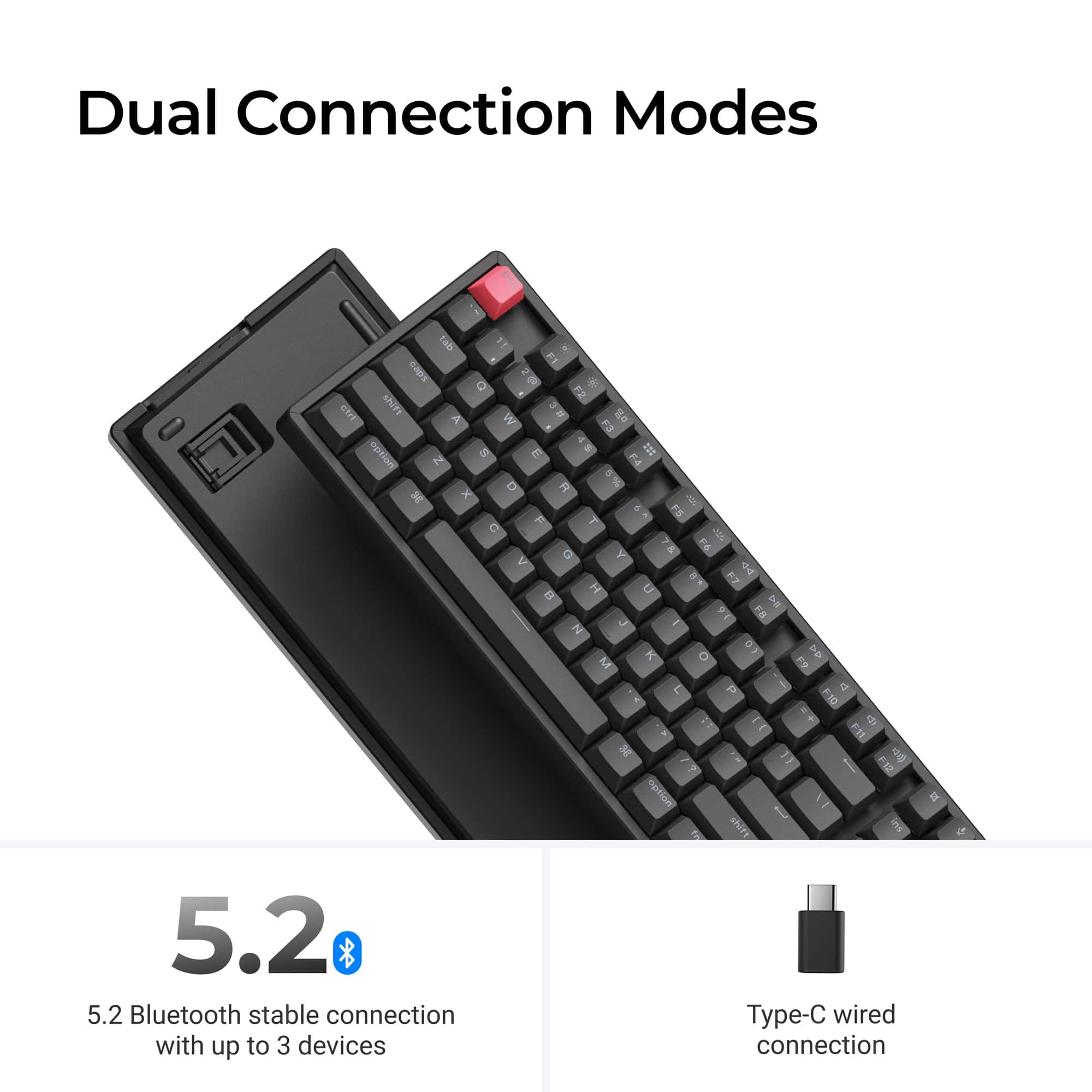 Keychron K3 Version 3 75% Ultra Slim Wireless Mechanical Keyboard