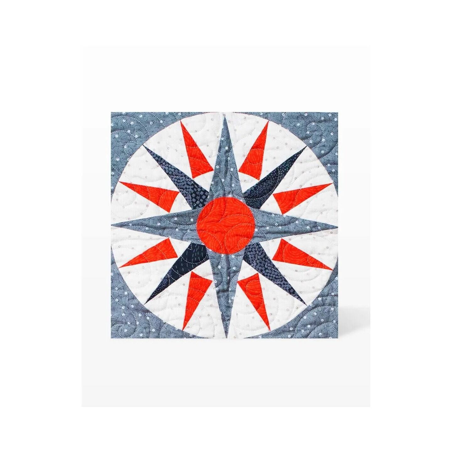 Angle. AccuQuilt - GO! Mariner's Compass-12 Finished Die - Multicolor.