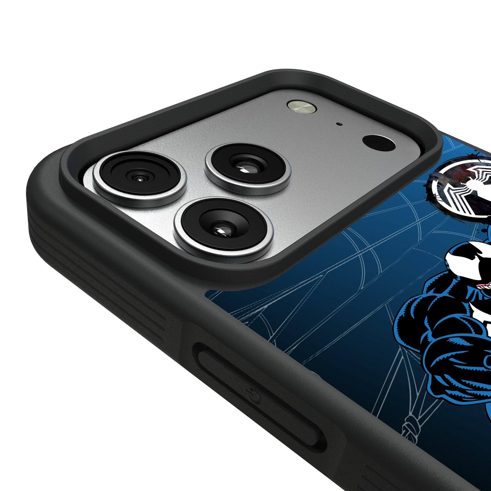 Left. Keyscaper - Marvel MechLine Bump Phone Case - Apple iPhone 17 Pro Max - Venom.