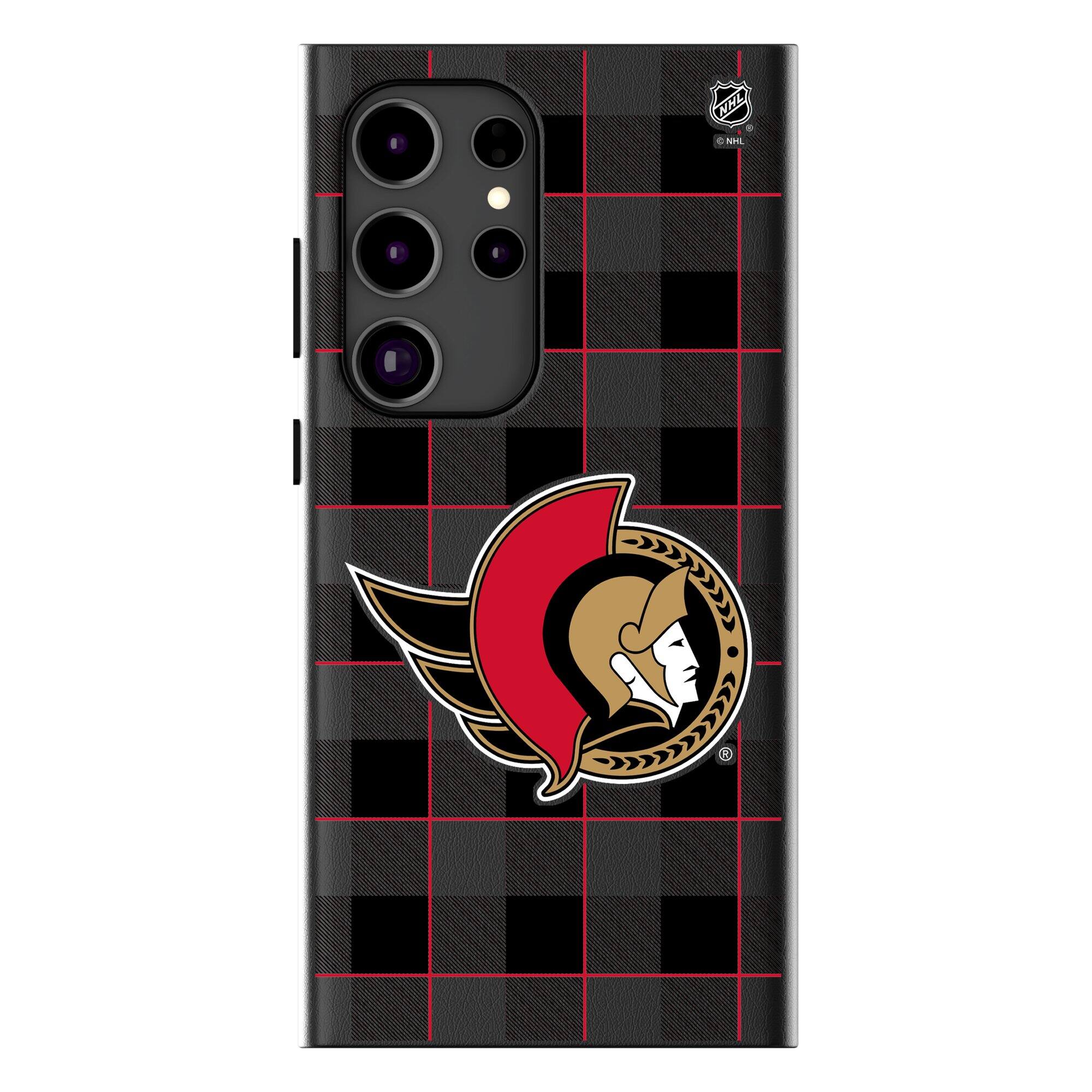 Keyscaper - NHL - Ottawa Senators Plaid Galaxy Magnetic Bump Case - S25 Ultra - Black price history on PriceWatchPro
