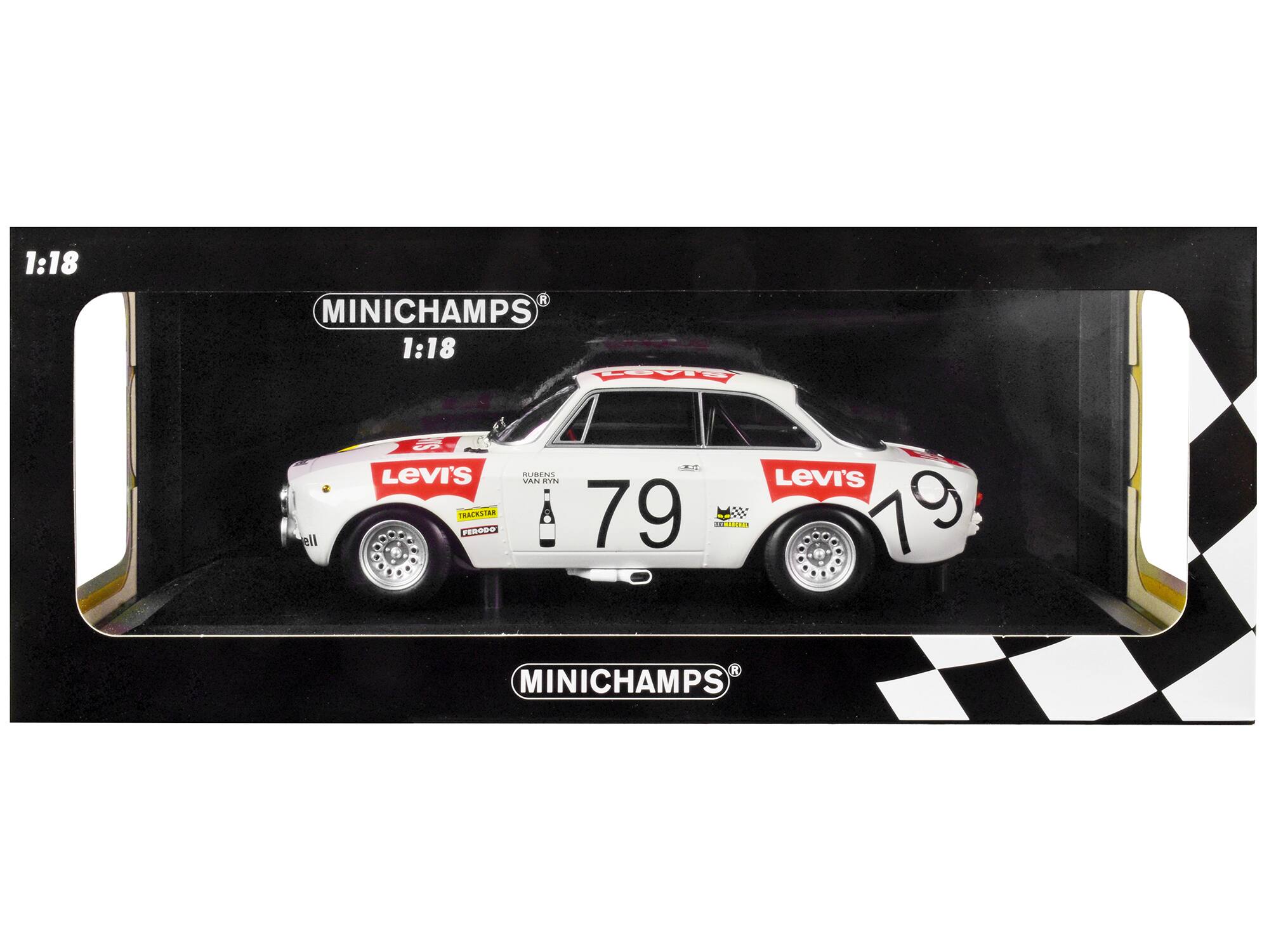 1:18 MINICHAMPS 1:18  
Levi's  
79  
VAN RYN  
TRACKSTAR  
FERODO  
BURENS  
MINICHAMPS