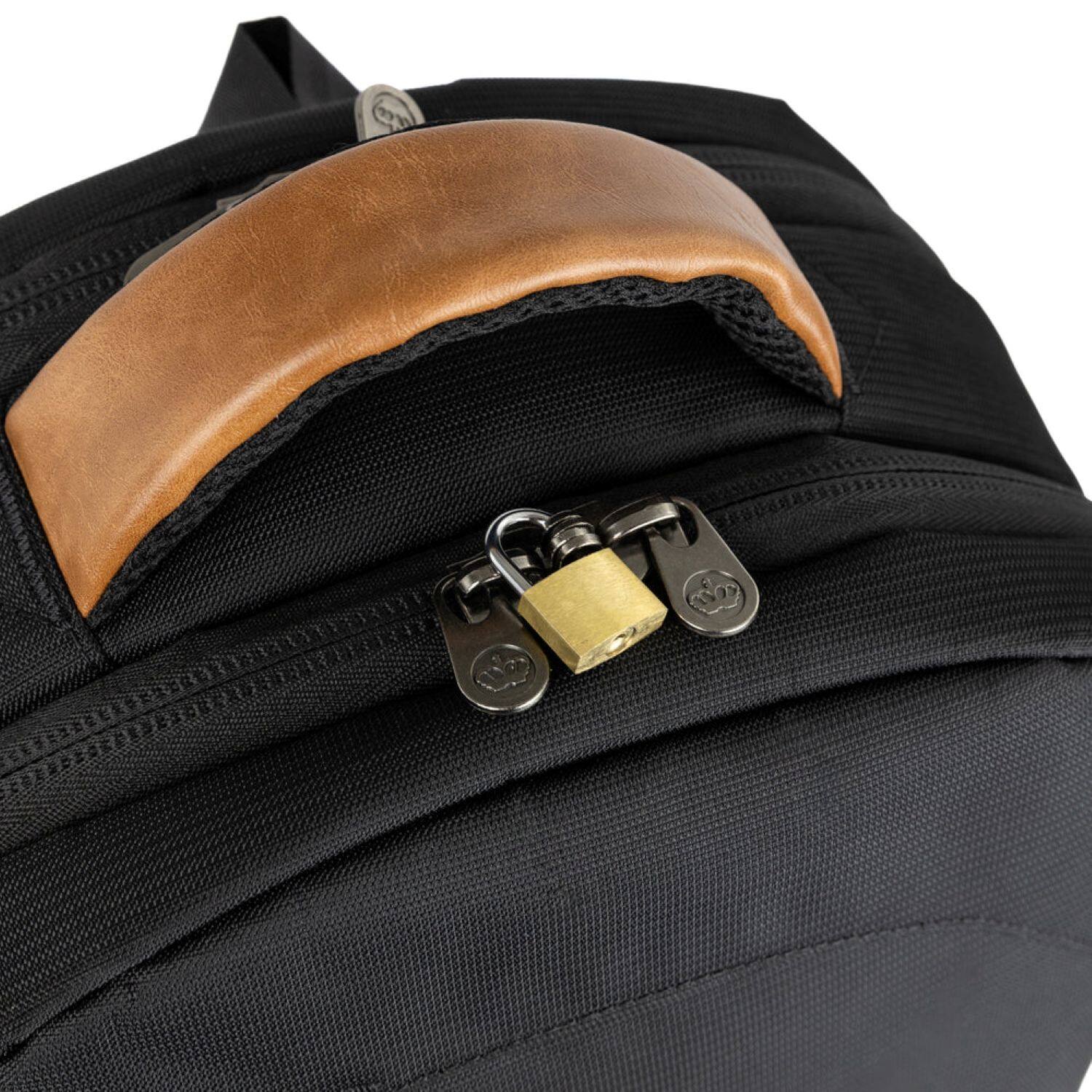 Alt View 5. PKG - Durham Metro Backpack - Black.