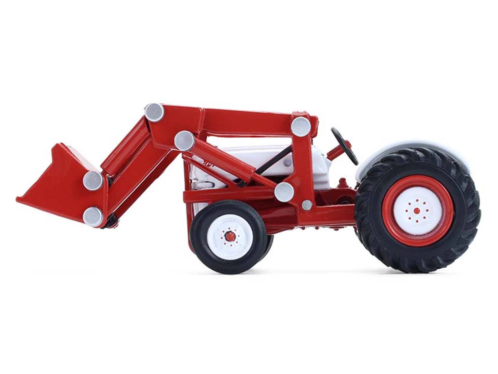 Alt View 2. Greenlight - 1952 Ford 8N Tractor Red and White "Down on the Farm" Series 11 1/64 Diecast Model by Greenlight.