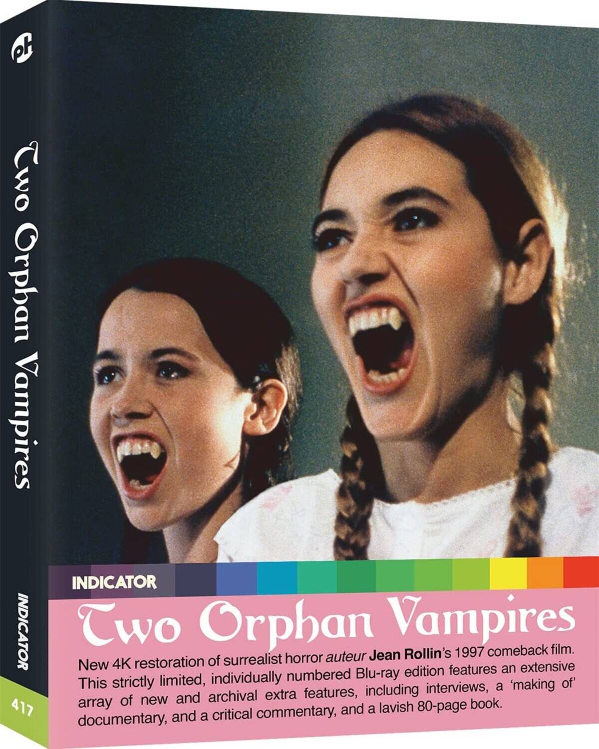 Front. Two Orphan Vampires   - BLU-RAY.