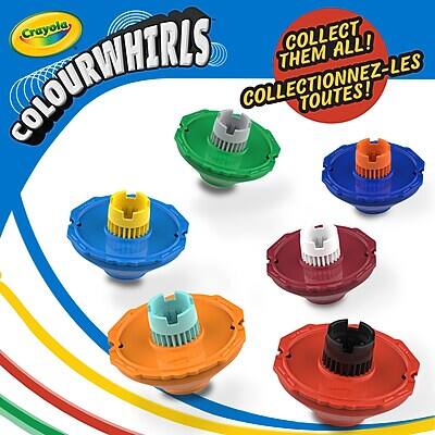 Crayola Colourwhirls  
Collect Them All!  
Collectez-les toutes!