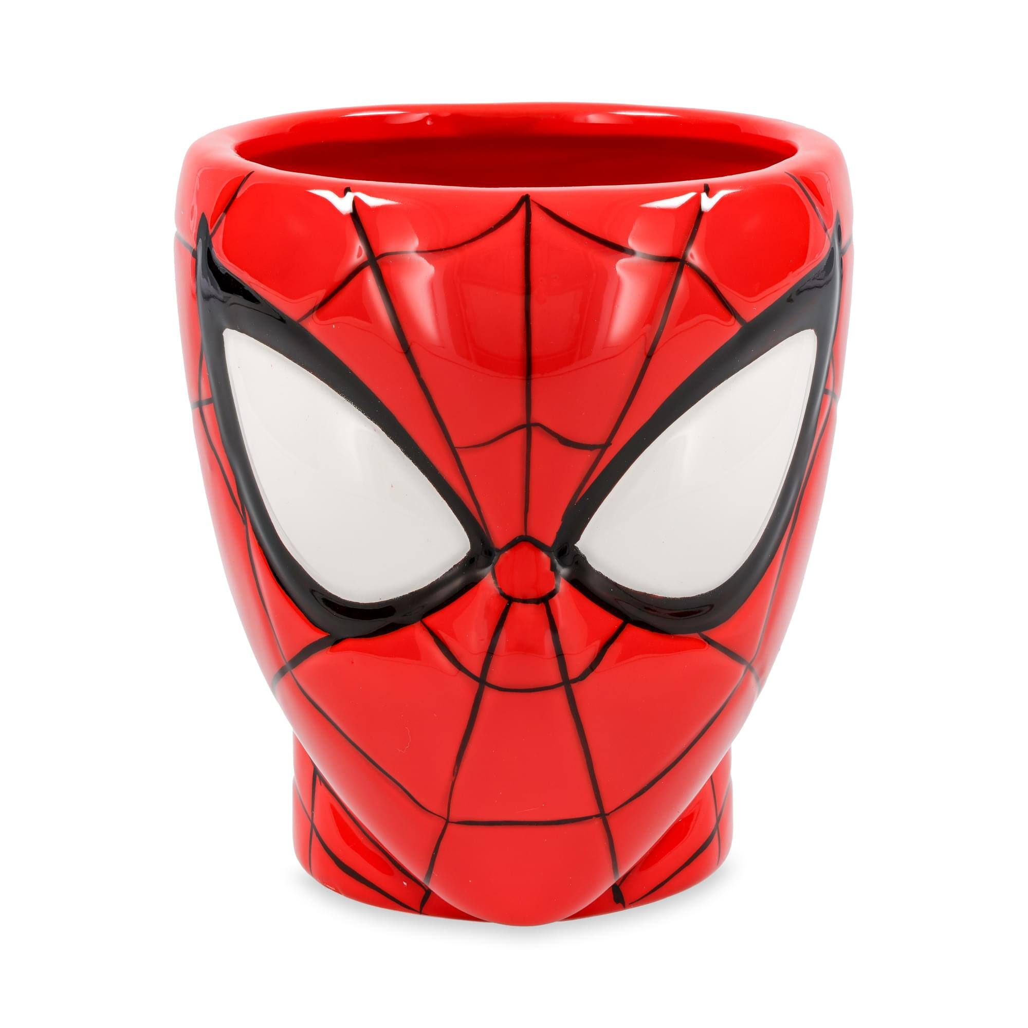 Alt View 10. Marvel - Marvel Spider-Man Head 3D Sculpted Ceramic Mug With Web Handle | Holds 30 Ounces - Multi-Colored.