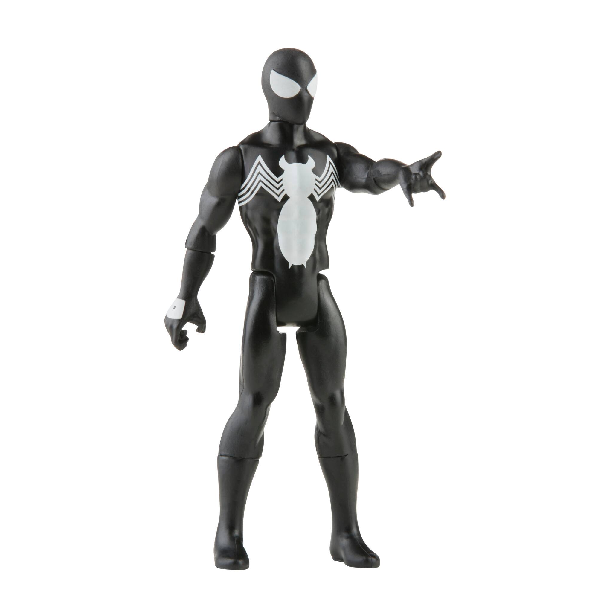 Alt View 11. Hasbro - Marvel Legends Retro 375 Symbiote Spider-Man.