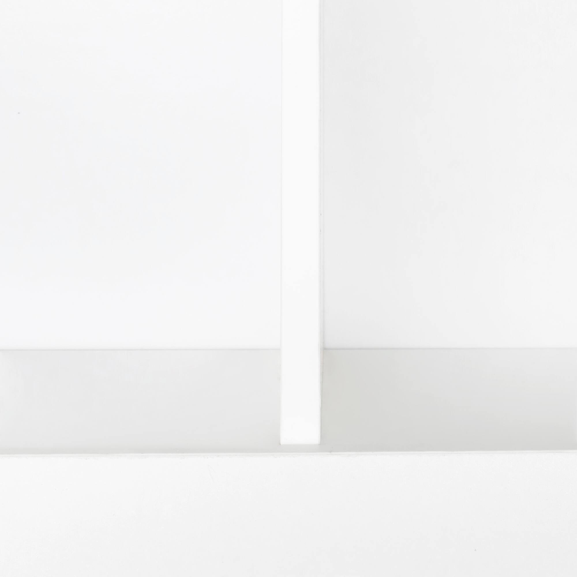 Alt View 1. Tiramisubest - Home Office Computer Desk with Hutch, Antiqued White finish - White.