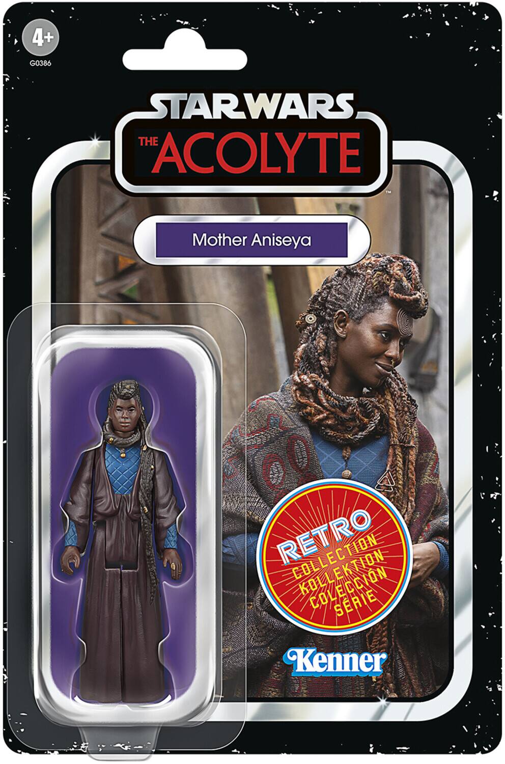 4+ GO386 STARWARS THE ACOLYTE Mother Aniseya 00 RETRO COLLECTION COLLECCIÓN SERIE Kenner