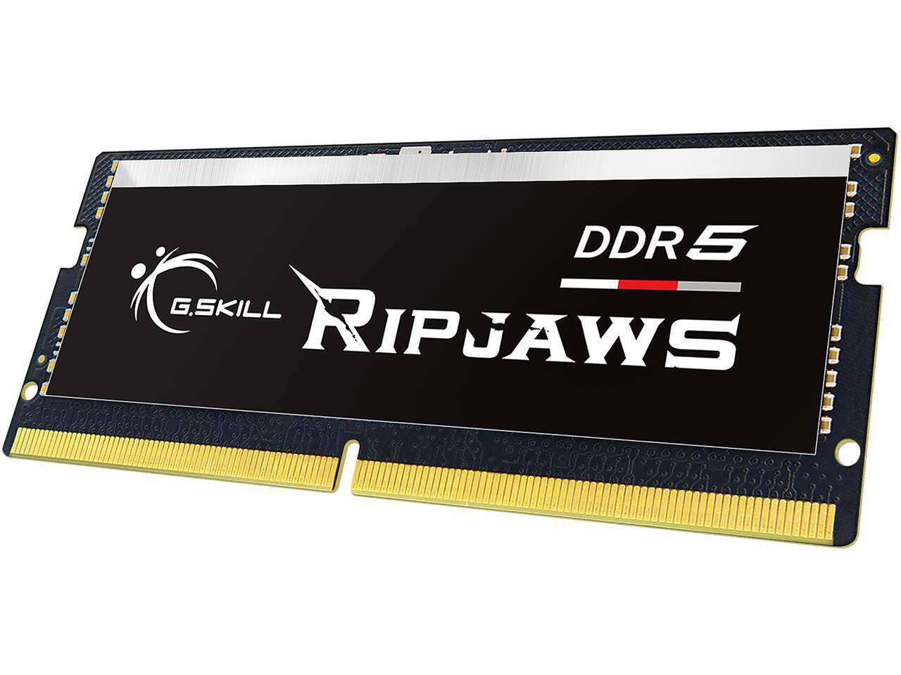 G.SKILL Ripjaws SO DIMM 32GB 262 Pin DDR5 SO DIMM DDR5 5600 (PC5