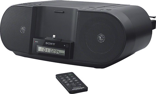  Sony - CD/CD-R/RW Boombox with AM/FM Radio