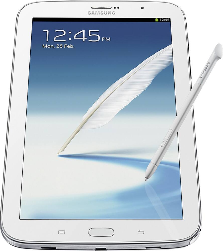 Alt View Zoom 2. Samsung - Galaxy Note 8.0 - 16GB - White.