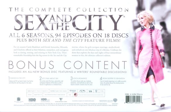  Sex and the City: The Complete Collection [Deluxe Edition] [White Leather-Like Case] [DVD]