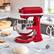 Left. KitchenAid - KitchenAid® Professional 600™ Series 6 Quart Bowl-Lift Stand Mixer - KP26M1X - Empire Red.