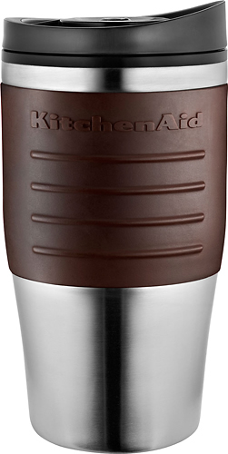 KitchenAid KCM0402ACS 4-Cup Personal Coffee Maker with Multifunctional  Thermal Mug - Cocoa Silver - Bed Bath & Beyond - 11372008