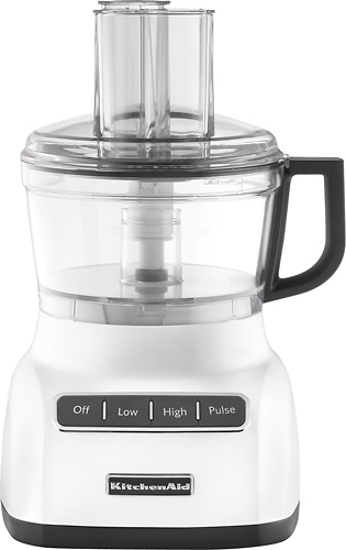 Best Buy Kitchenaid Kfp0711wh 7 Cup Food Processor White Kfp0711wh