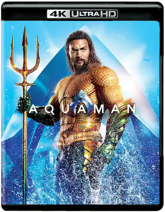 Front. Aquaman - 4K Blu-Ray.