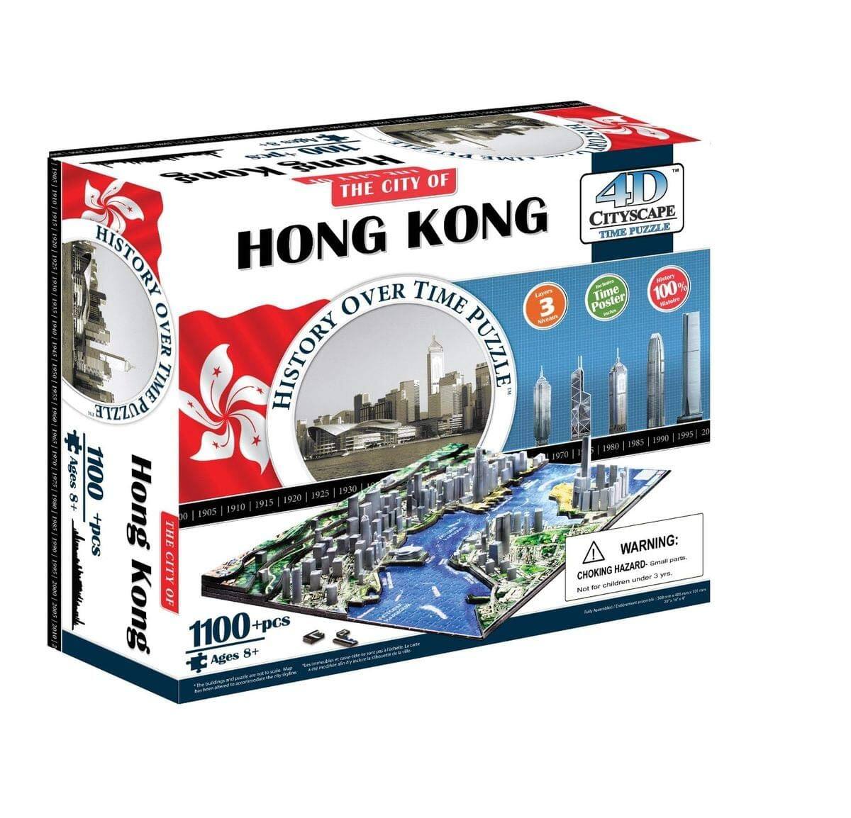Talicor - 4d Cityscape - Hong Kong Building Set for Kids