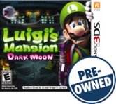 Front Zoom. Luigi's Mansion: Dark Moon - PRE-OWNED - Nintendo 3DS.